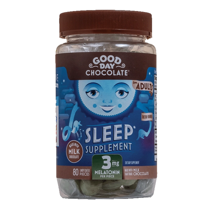 Good Day Chocolate Milk Chocolate Sleep 3mg 80 pcs