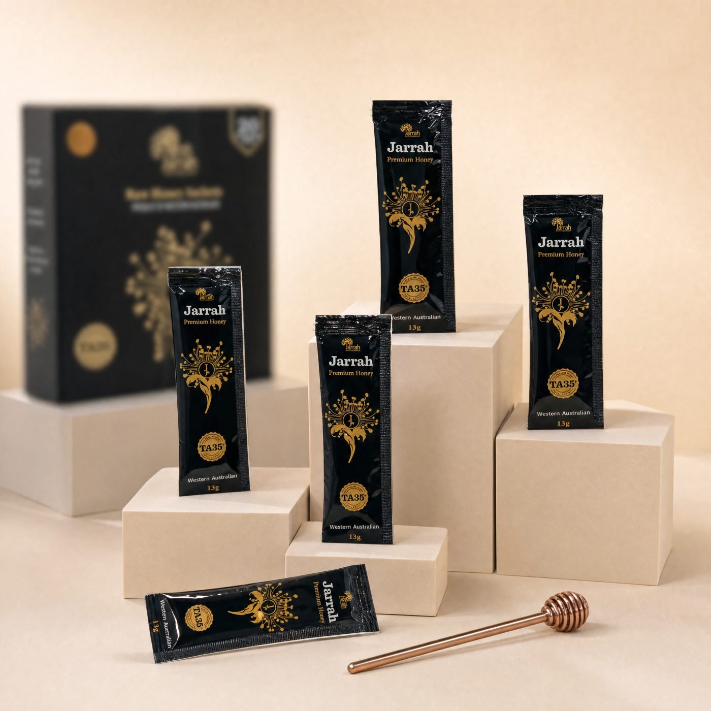 Jarrah Honey Ta 35+ (20 Sachets A Box)