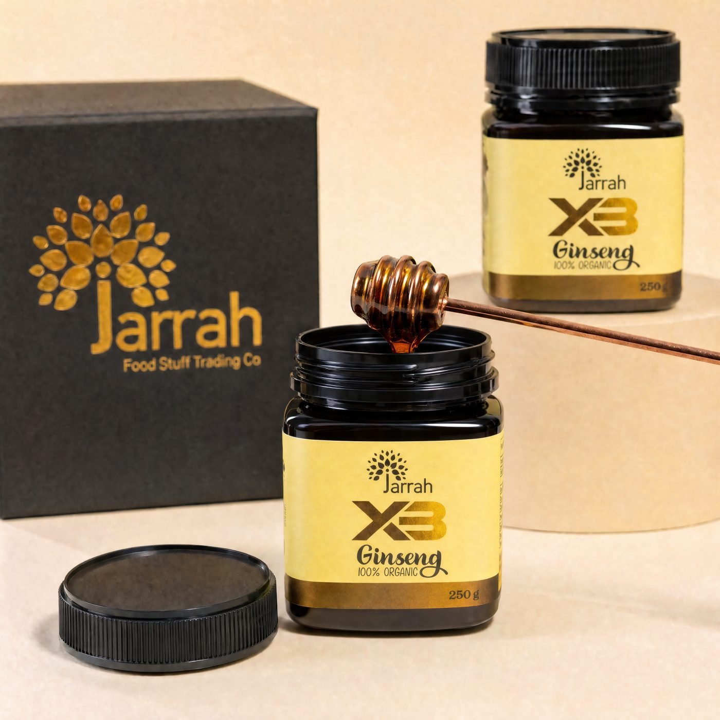Jarrah Honey Ginseng X3